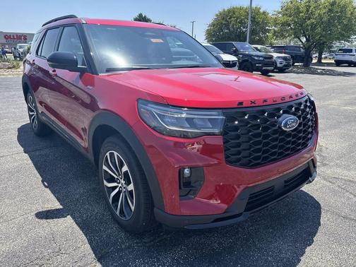 RAPID RED MET TINTED CC 2026 Ford Explorer ST-Line