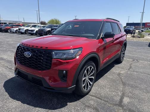 RAPID RED MET TINTED CC 2026 Ford Explorer ST-Line