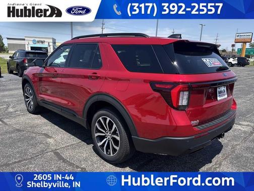 RAPID RED MET TINTED CC 2026 Ford Explorer ST-Line