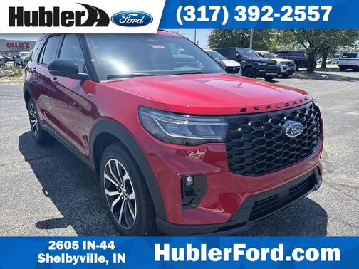 RAPID RED MET TINTED CC 2026 Ford Explorer ST-Line