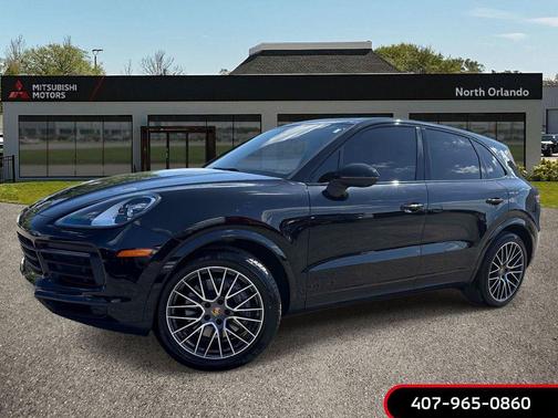 Black 2022 Porsche Cayenne Platinum Edition