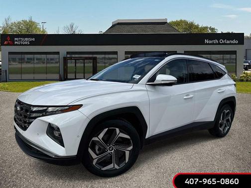 Serenity White Pearl 2023 Hyundai TUCSON Limited
