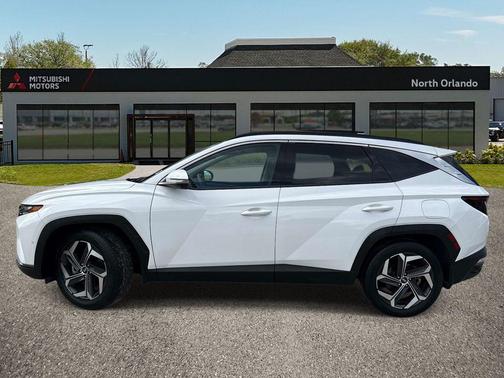 Serenity White Pearl 2023 Hyundai TUCSON Limited
