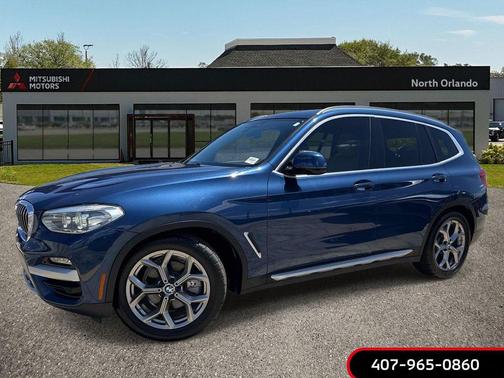 Phytonic Blue Metallic 2020 BMW X3 sDrive30i