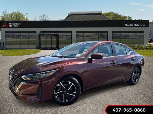 Rosewood Metallic 2024 Nissan Sentra SV