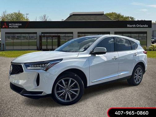 Platinum White Pearl 2024 Acura RDX Technology Package