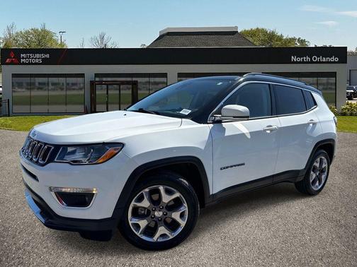 White Clearcoat 2021 Jeep Compass Limited