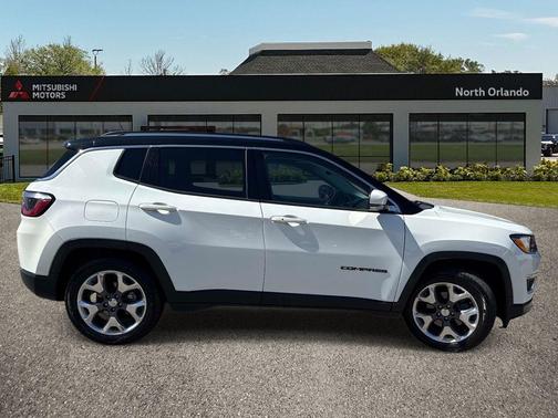 White Clearcoat 2021 Jeep Compass Limited