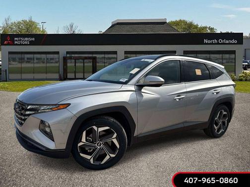 Shimmering Silver 2023 Hyundai TUCSON Limited