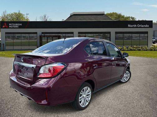 Wine Red Metallic 2024 Mitsubishi Mirage G4 SE