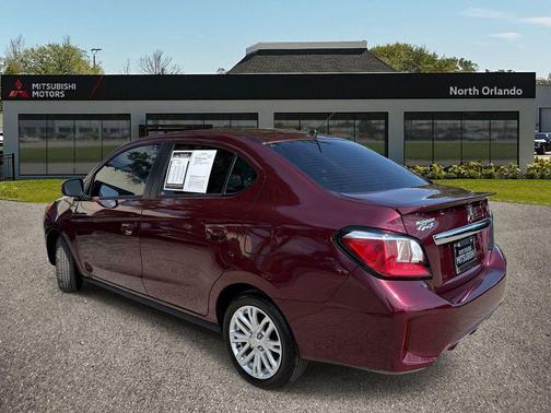 Wine Red Metallic 2024 Mitsubishi Mirage G4 SE