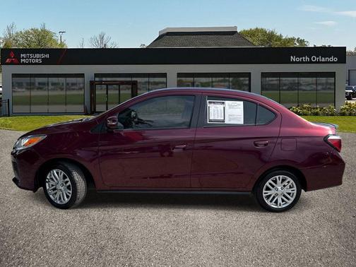 Wine Red Metallic 2024 Mitsubishi Mirage G4 SE