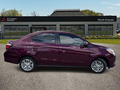 Wine Red Metallic 2024 Mitsubishi Mirage G4 SE