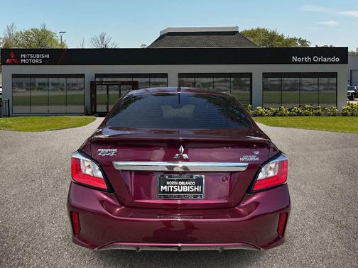 Wine Red Metallic 2024 Mitsubishi Mirage G4 SE