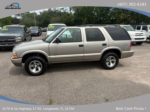 Gray 2002 Chevrolet Blazer LS