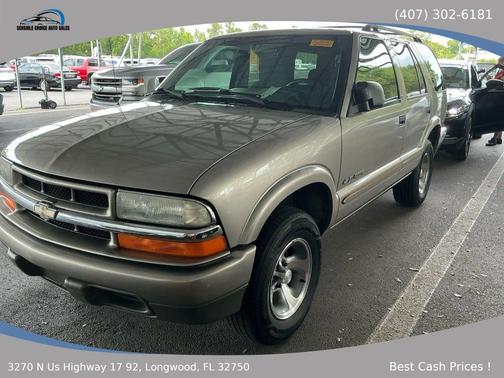 Gray 2002 Chevrolet Blazer LS