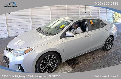 2016 Toyota Corolla S Plus