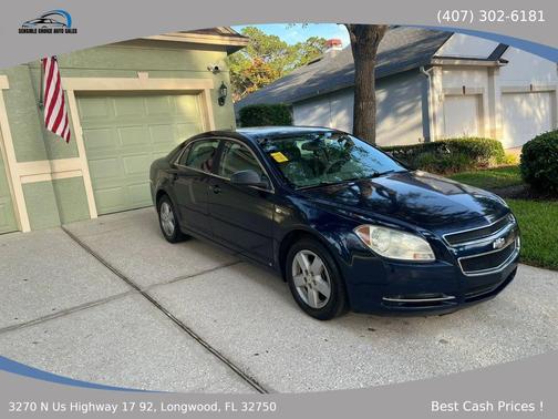Imperial Blue Metallic 2008 Chevrolet Malibu LS