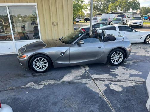 Sterling Gray Metallic 2003 BMW Z4 2.5i Roadster