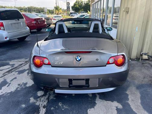 Sterling Gray Metallic 2003 BMW Z4 2.5i Roadster