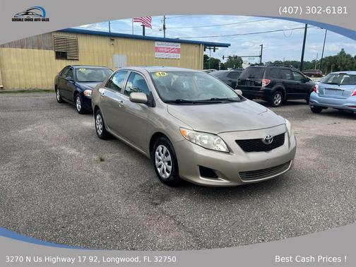 Desert Sand Mica 2010 Toyota Corolla LE