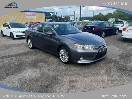 Nebula Gray Pearl 2013 Lexus ES 350 Base