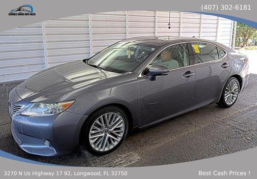 Nebula Gray Pearl 2013 Lexus ES 350 Base