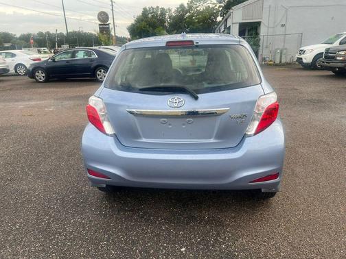 Blue 2013 Toyota Yaris LE