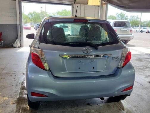 Blue 2013 Toyota Yaris LE