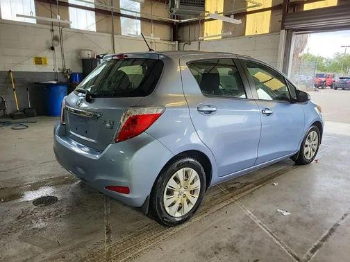 Blue 2013 Toyota Yaris LE