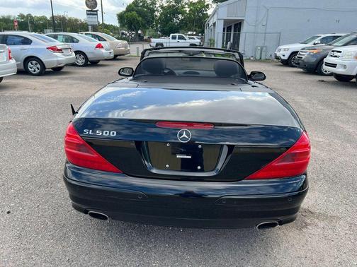 Black 2003 Mercedes-Benz SL-Class SL 500 Roadster 2D