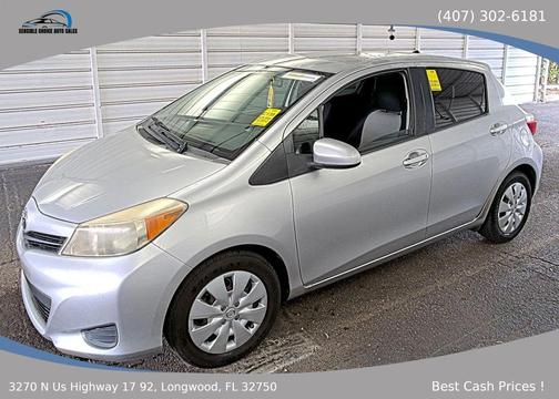 Classic Silver Metallic 2012 Toyota Yaris L
