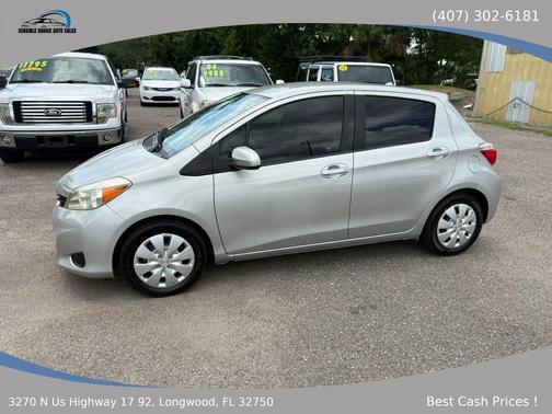 Classic Silver Metallic 2012 Toyota Yaris L