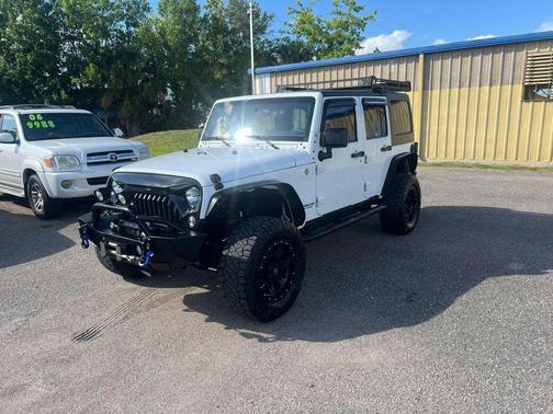Bright White Clearcoat 2015 Jeep Wrangler Unlimited Sport