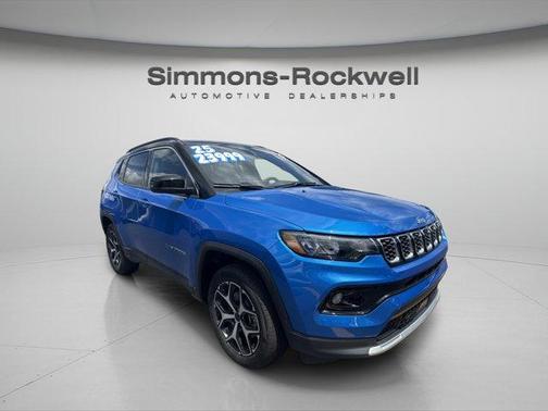 Hydro Blue Pearlcoat 2025 Jeep Compass Limited