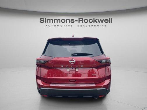 Scarlet Ember 2025 Nissan Rogue SV