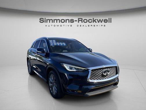 Hermosa Blue 2023 INFINITI QX50 Luxe