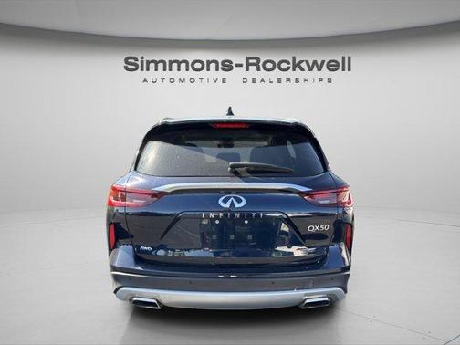 Hermosa Blue 2023 INFINITI QX50 Luxe
