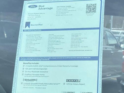 2022 Toyota Tundra SR5