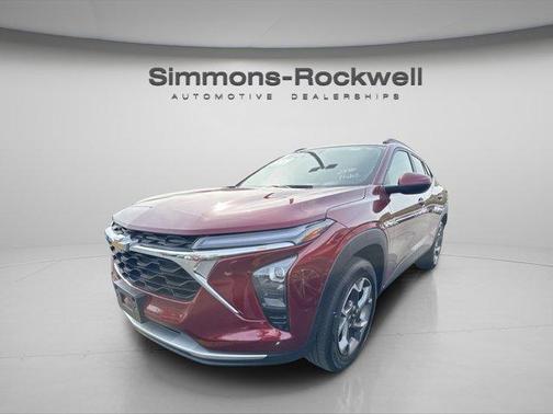 Crimson Metallic 2025 Chevrolet Trax LT