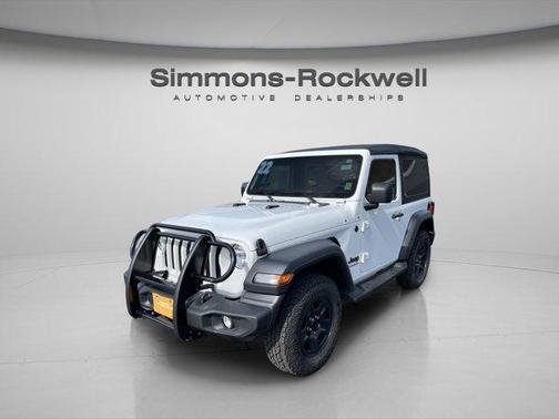 Bright White Clearcoat 2022 Jeep Wrangler Sport