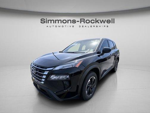 Super Black 2025 Nissan Rogue SV