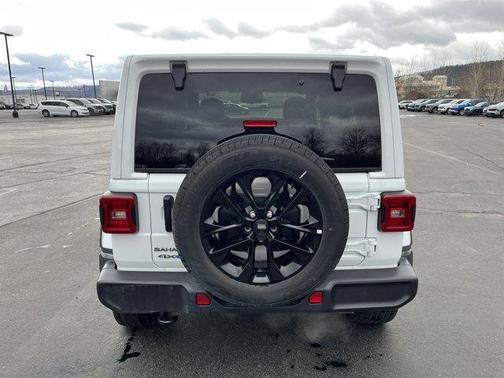 Bright White Clearcoat 2025 Jeep Wrangler 4xe Sahara