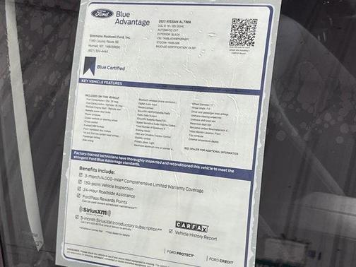 2023 Nissan Altima 2.5 SV