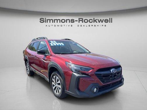 Crimson Red Pearl 2025 Subaru Outback Premium