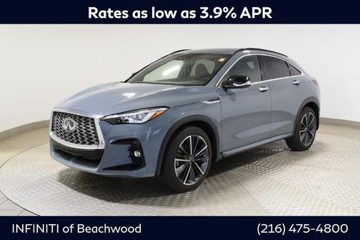 Slate Gray 2025 INFINITI QX55 ESSENTIAL