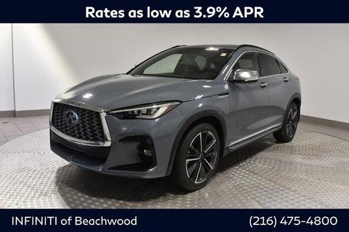 Slate Gray 2025 INFINITI QX55 ESSENTIAL