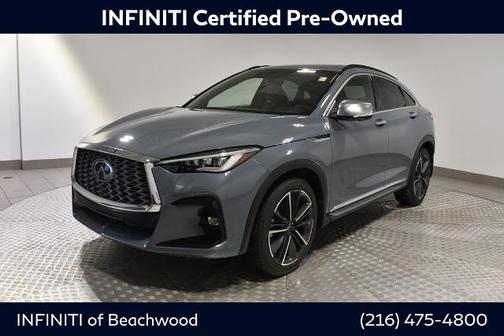 Slate Gray 2025 INFINITI QX55 ESSENTIAL