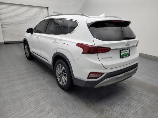 Quartz White 2019 Hyundai SANTA FE SEL Plus 2.4