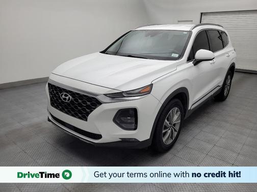 Quartz White 2019 Hyundai SANTA FE SEL Plus 2.4